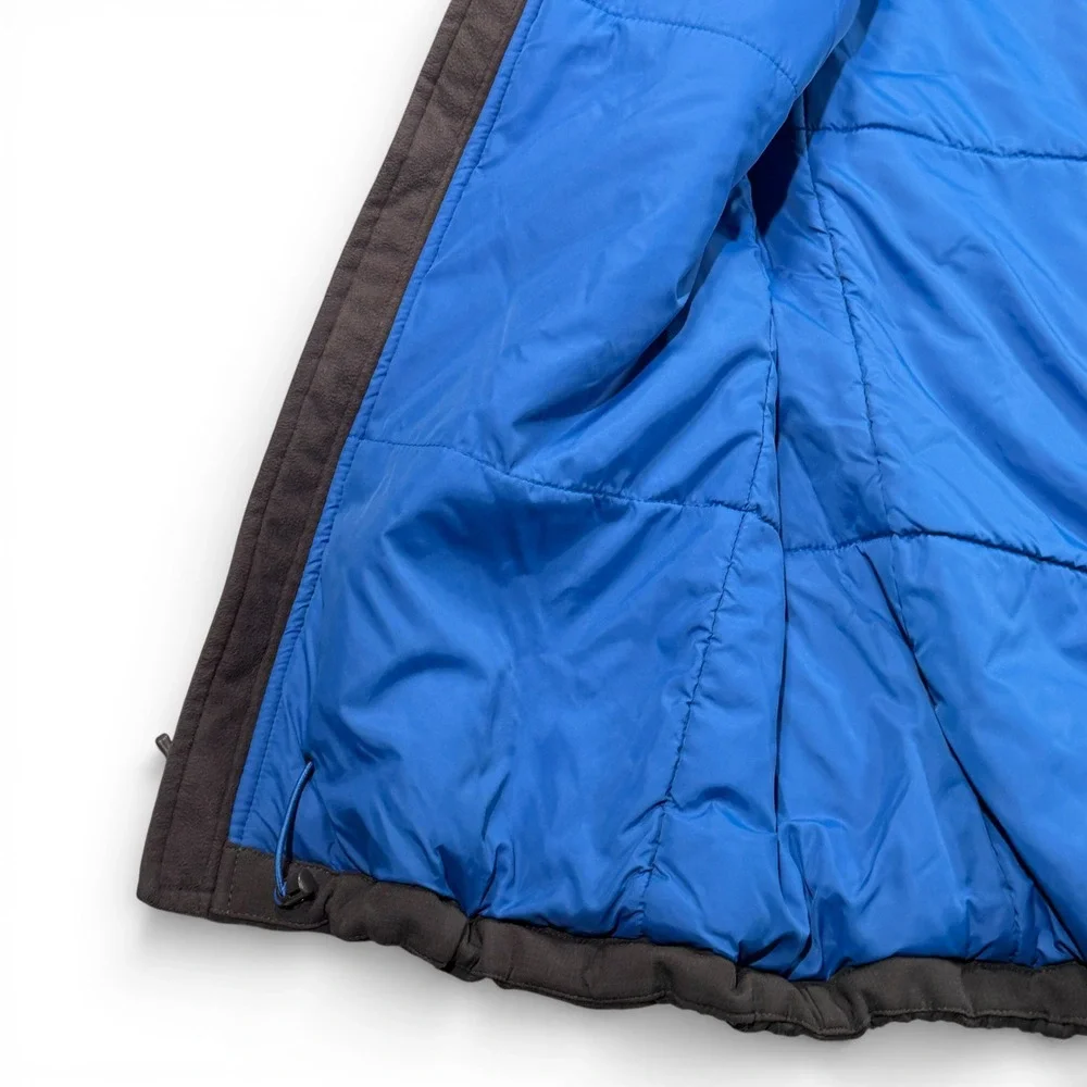 The North Face Apex Elevation Jacket Mens Medium Grey Hooded Insulated Windproof